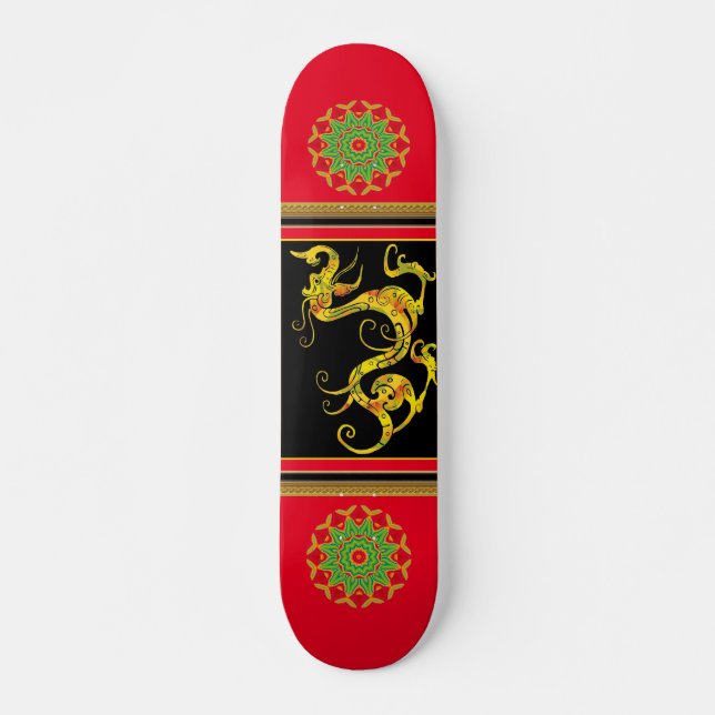 Mandala Skateboard (Devant)