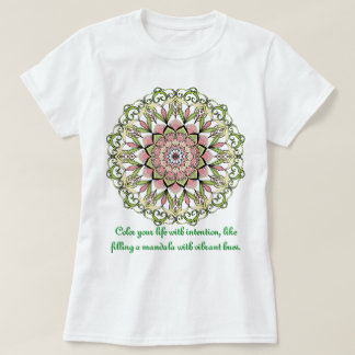 Mandala sur T-shirt