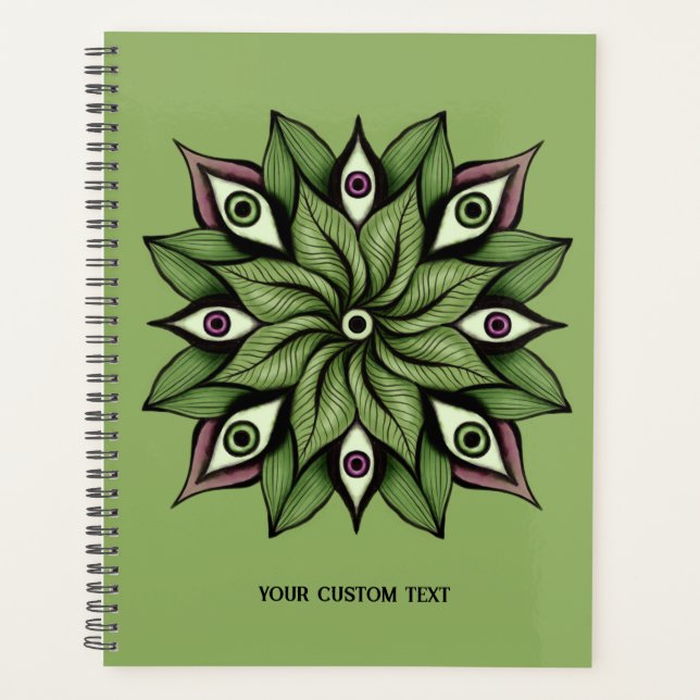 Mandala - Trippy Floral Patal (Devant)