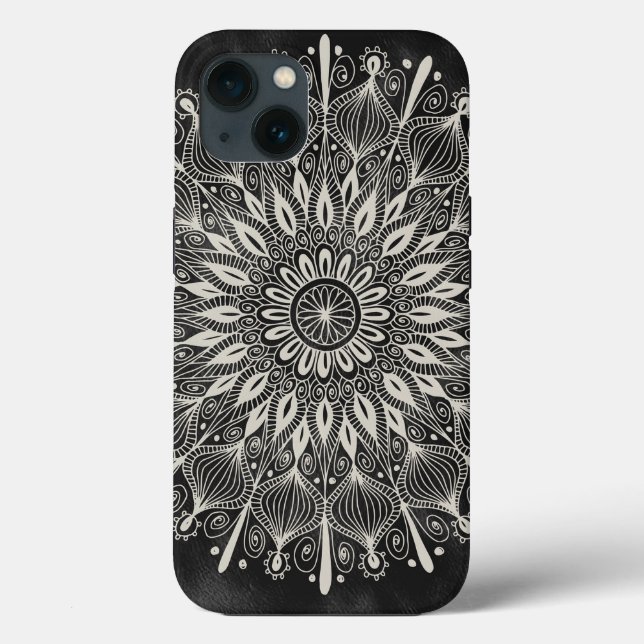 "Mandala Vintage" - coque iPhone 7 (Verso)