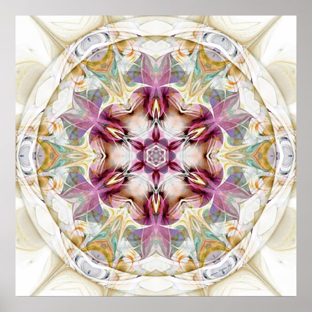 Mandalas from the Heart of Change 7 Poster (Devant)