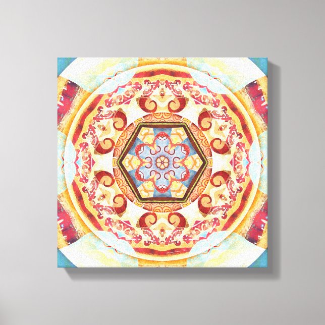 Mandalas pour les temps de transition 4 toile enve (Recto)