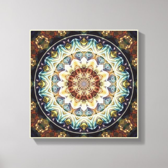 Mandalas pour les temps de transition 9 toile enve (Recto)