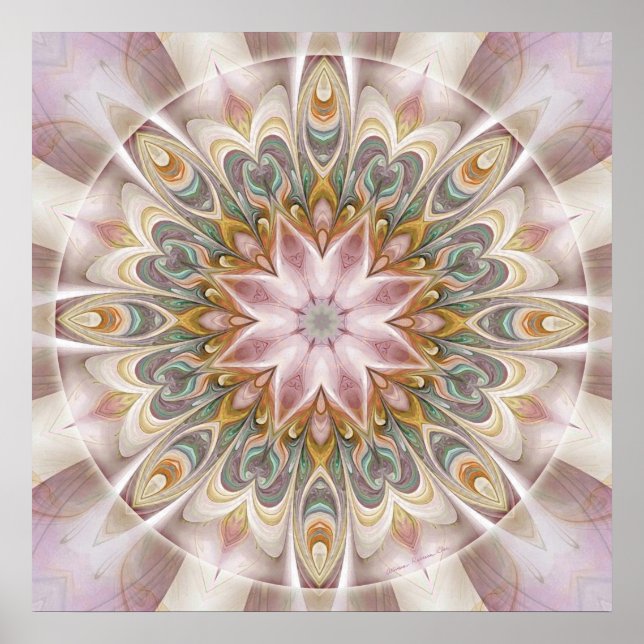 Mandalas pour les temps de transition Poster 24 (Devant)