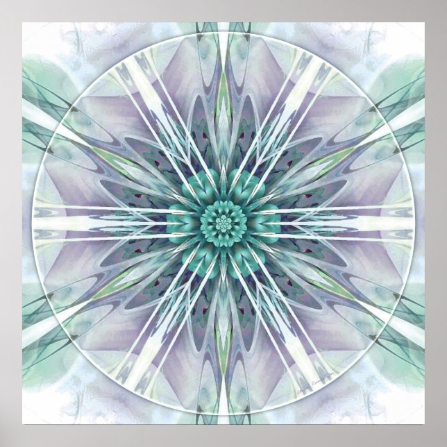 Mandalas pour les temps de transition Poster 25 (Devant)