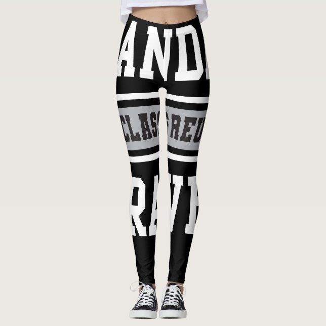Mandan Braves All Class Reunion Leggings (Devant)