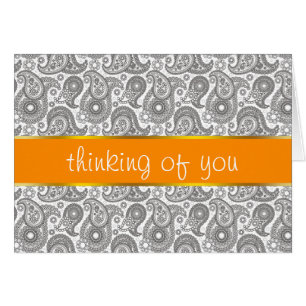 Mandarine Paisley noir