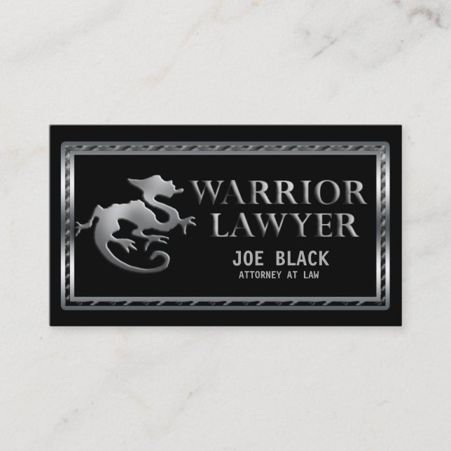 Mandataire, cartes de visite d'avocat (Devant)