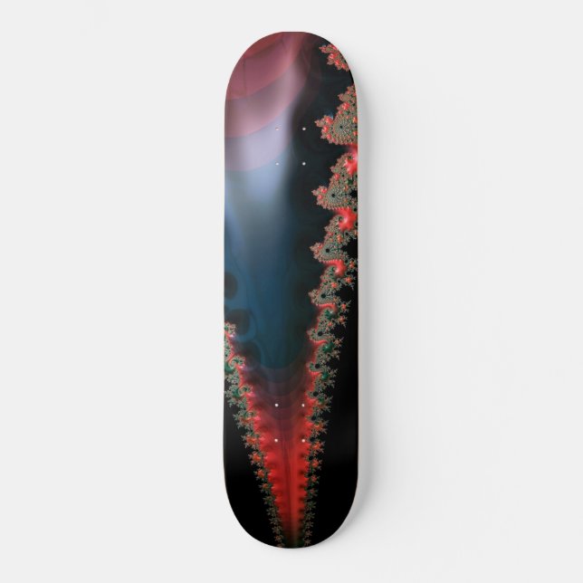 Mandelbrot Zip Skateboard (Recto)