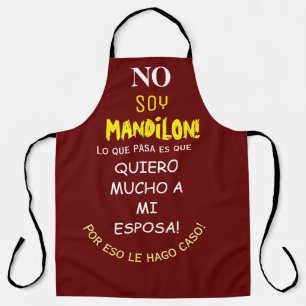 mandilon tablier à l'heure ronde