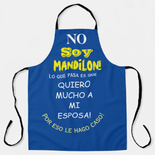 mandilon tablier à l'heure ronde