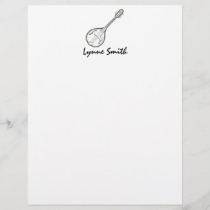 Mandolin "Dessin" Personnalisé