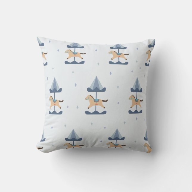 Manège pour Enfant et Coussin de Lancer pour Bébé  (Recto)