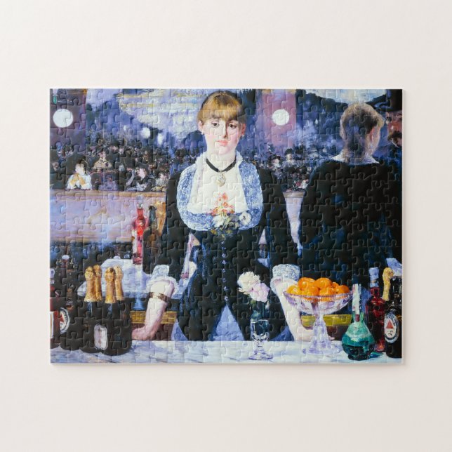 Manet Bar au Puzzle Folies Bergere (Horizontal)
