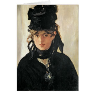Manet Berthe Morisot avec un bouquet des