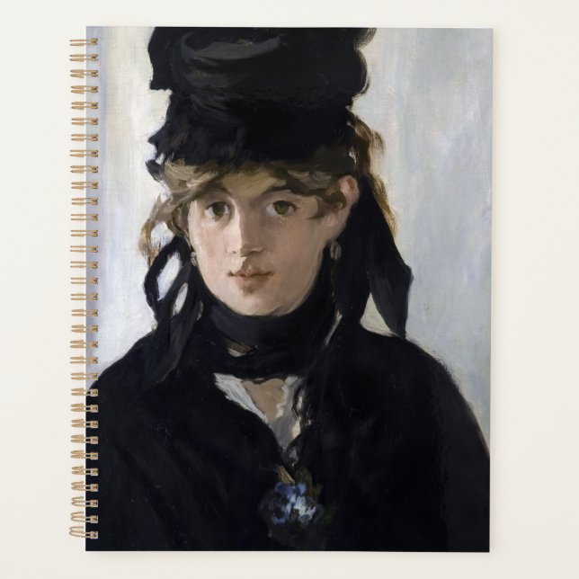 Manet - Berthe Morisot with a bouquet of violets (Devant)