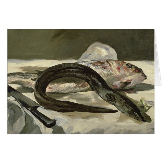 Manet | Eel et Red Mullet, 1864 (Devant horizontal)