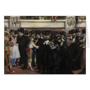 Manet   Masked Ball at the Opera, 1873
