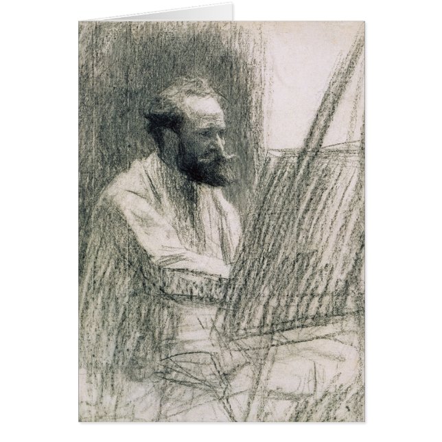 Manet | Portrait d'Edouard Manet à son Easel (Devant)
