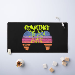 Manette de jeu Art Citation Rétro Coucher de Solei