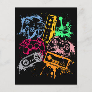 Manettes de console de jeu vidéo rétro 80's 90's A