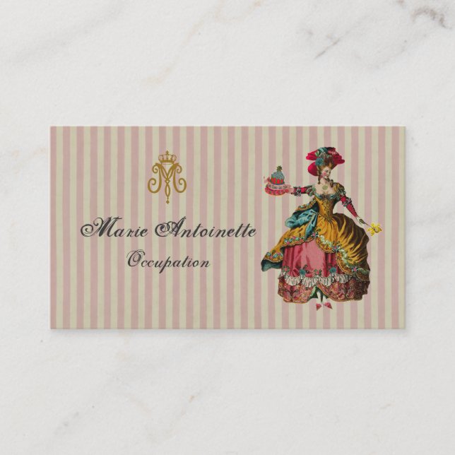 Mangeons du gâteau ~ Carte de visite (Devant)