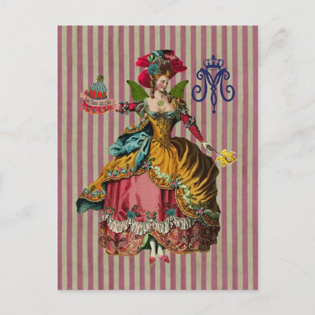 Mangeons du gâteau ~ Carte postale / Invitations 4 (Devant)