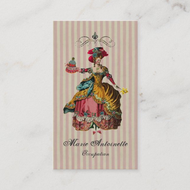 Mangeons le gâteau - cartes de visite (Devant)