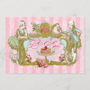 Mangeons les invitations à la fête du gâteau