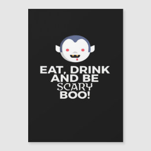 Manger Boire Épouvantable Boo Halloween Créatif Dé