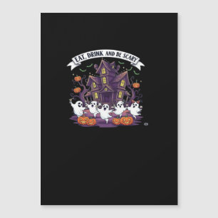 Manger Boire Et Être Effrayant Classique Drôle Rét