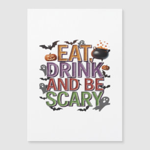Manger, boire et être effrayant Fête d'Halloween S
