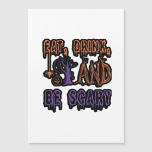 Manger Boire Et Être Effrayant Typographie Artisti
