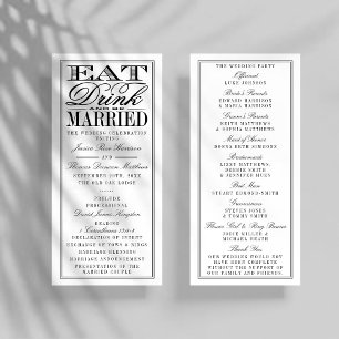 Manger, boire et être marié Programme de mariage m