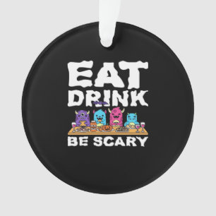 Manger Boire Être Effrayant Créatif Halloween Mons