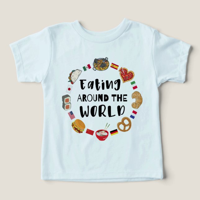 Manger dans le monde entier (Design Recto)