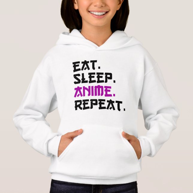 Manger Dormir Anime Répéter    (Devant)