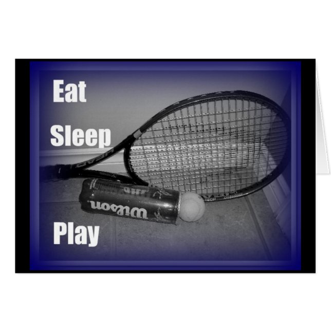 Manger Dormir Jouer Tennis (Devant horizontal)