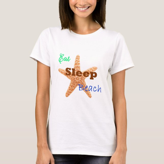 Manger Dormir Plage - T-shirt pour femme (Devant)