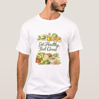 Manger Sain Sentir Super – T-Shirt Nutrition Sain