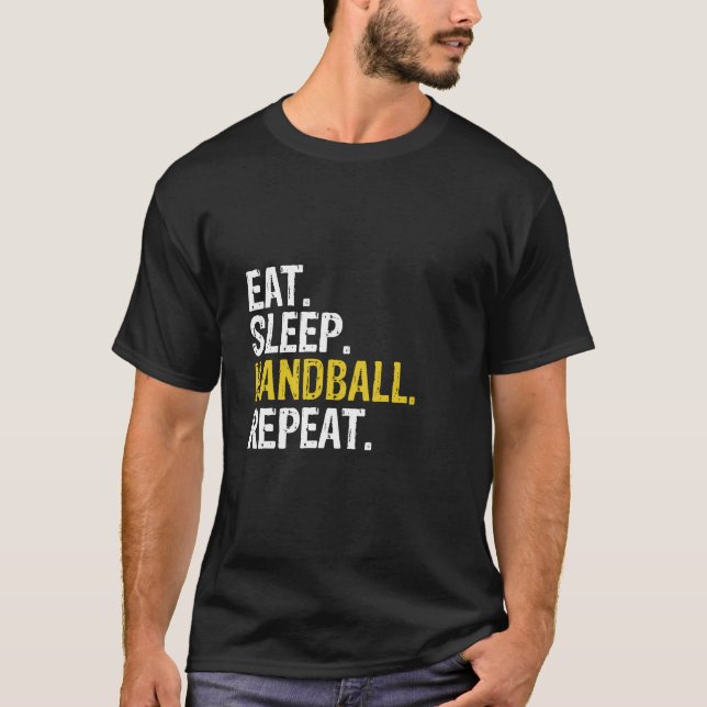 Manger Sleep Handball Répéter les joueurs Sweat -  (Devant)