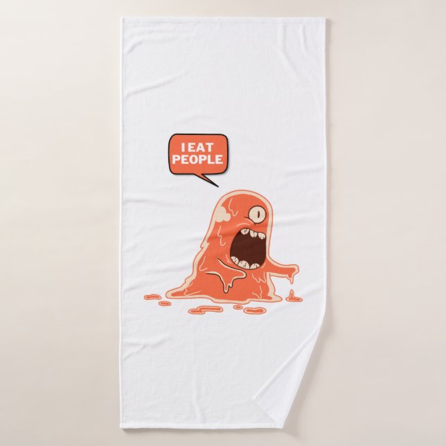 mangeur monstre (Serviette de bain)
