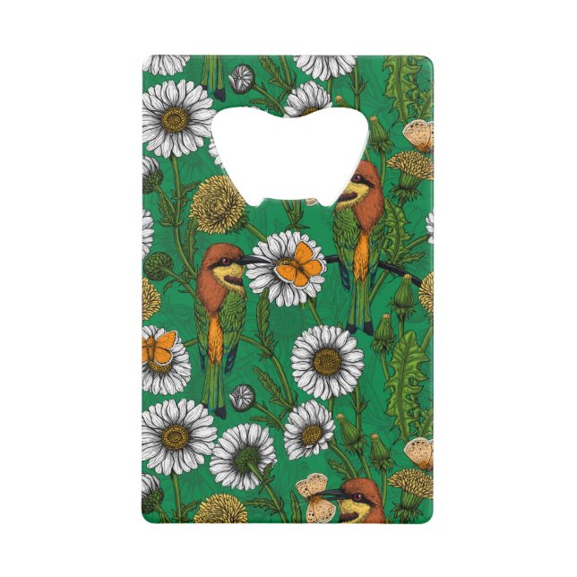 Mangeurs d'abeilles sur une prairie printanière (Devant)