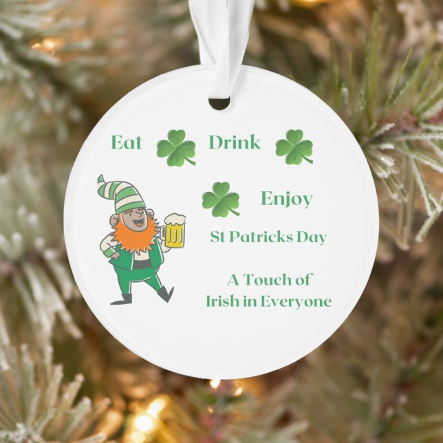 Mangez, buvez, profitez de la Joyeuse St. Patricks (Arbre)