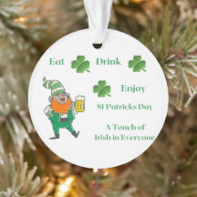 Mangez, buvez Profitez de la Saint-Patricks Day lo