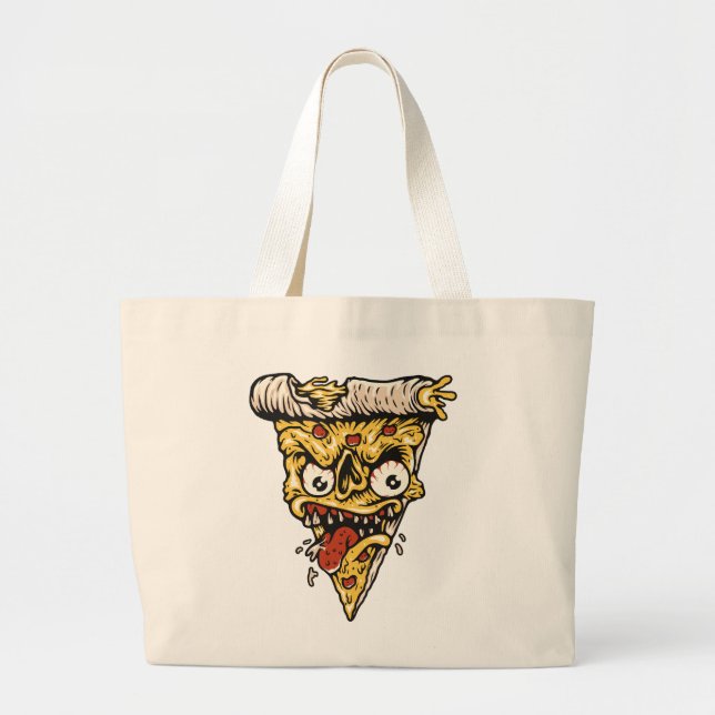 Mangez Ce Sac fourre-tout De Pizza - Amusants & Sa (Devant)