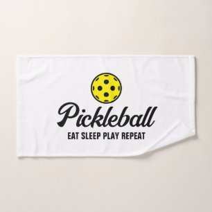 Mangez dormir répéter mignon pickleball sport serv
