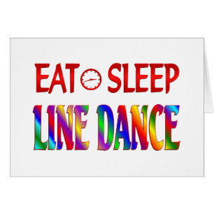Mangez la ligne danse de sommeil