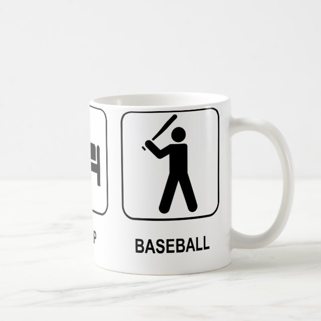 Mangez la tasse de base-ball de sommeil (Droite)