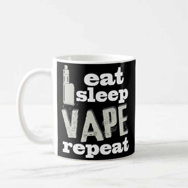 Mangez la tasse de café drôle de Vaper de (Gauche)